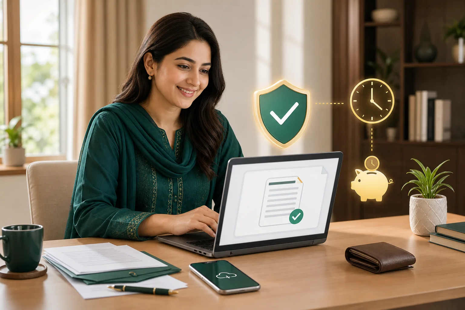 Happy client in Multan ordering translation online from home